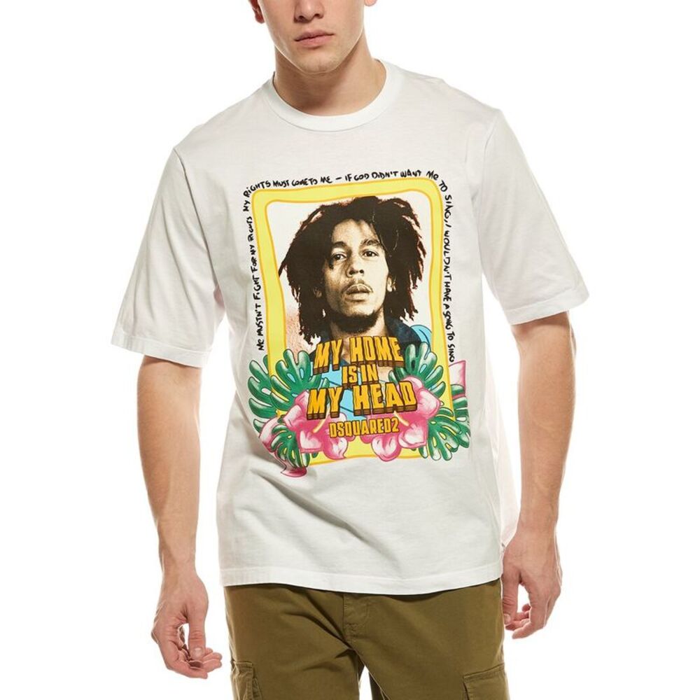 Dsquared2 Mens  T-Shirt, White